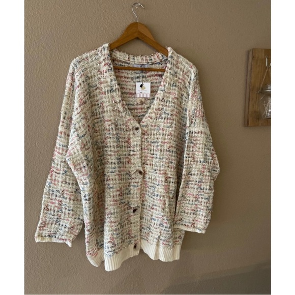Confetti oversized cardigan - Picture 3 of 4